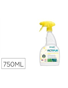 Degraissant desinfectant enzypin actipur pour cuisines spray 750 ml.
