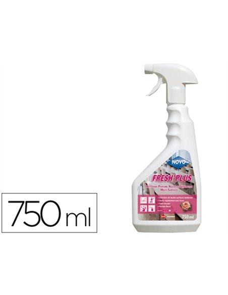 Détergent sans rinçage floral flacon pulvérisateur 750ml.