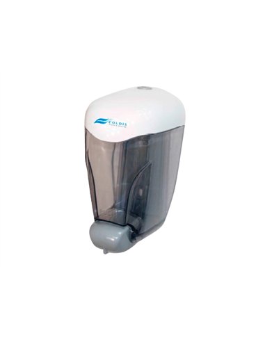 Distributeur coldis rechargeable de 0,8l . Distribution manuelle et valve anti goutte.