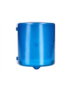 Distributeur essuie-mains q-connect fermeture serrure 2 clefs coloris bleu 225x275x220mm.