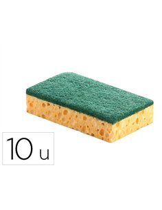 Eponge hps grattante basic vert sachet de 10.