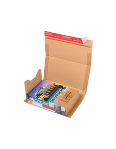 Etui expedition colompac kraft ajustable 251x165x60mm lot de 20. 2