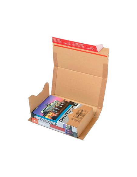 Etui expedition colompac kraft ajustable 251x165x60mm lot de 20.