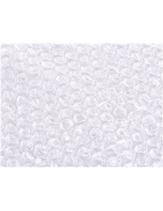 Film a bulles aircap bulle diametre 10mm polyethylene resistant absorbe les coups rouleau 50cmx10m. 2