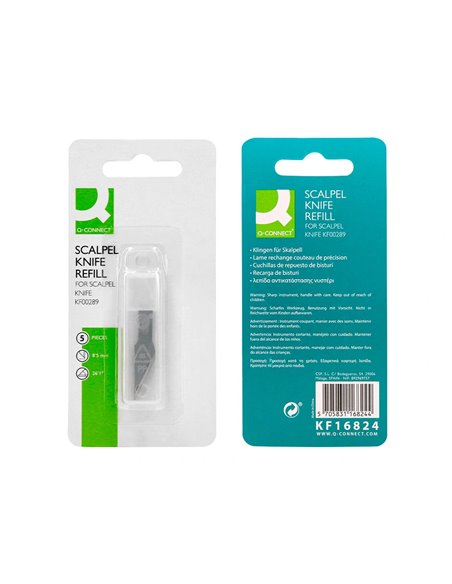 Lame de rechange q-connect pour bistouri kf00289 blister 5 unites.
