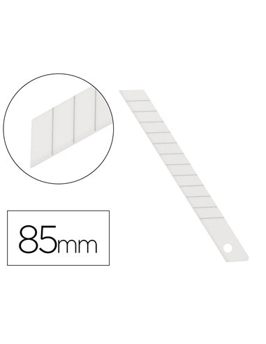 Lame 9mm de rechange q-connectpour cutter ceramique kf14388 blister 6 unites.