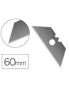 Lame rechange q-connect cutter universel 18mm blister 5 unités.