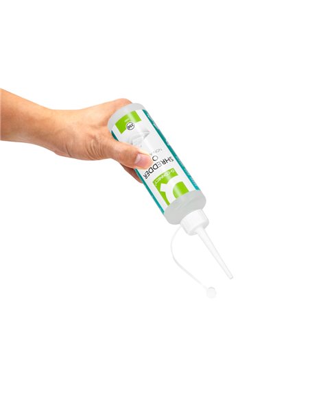Huile lubrifiante q-connect pour destructeur de documents bouteille 250ml.