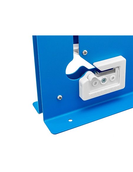 Scelleuse q-connect acier inoxydable peint 218x150x75mm coloris bleu.