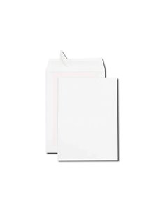 Pochette gpv dos carton 500g vélin blanc 120g anti-pli c4 229x324mm sachet 25 unités. 2