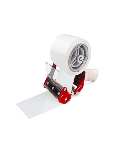 Ruban adhesif q-connect polypropylene 45 microns 66mx75mm pour emballage coloris blanc.
