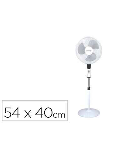 Ventilateur daewoo di1690 40cm pied 45w.