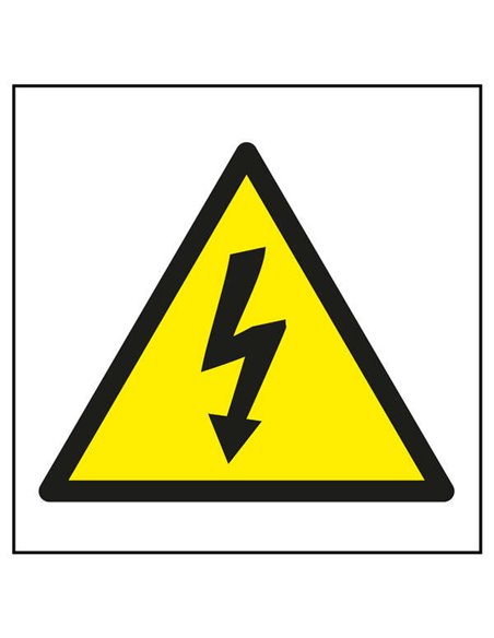 Étiquette de signalisation des risques électriques Apli 1 unité.