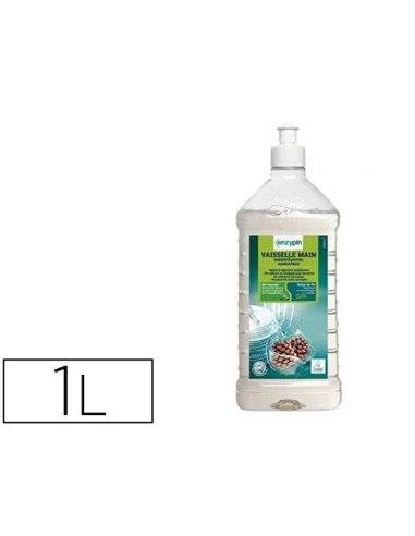 Liquide vaisselle enzypin formule professionnelle dégraissante flacon 1l.