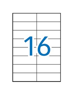 Étiquettes blanches extra résistantes Apli 105,0 x 37,0 mm, 100 feuilles