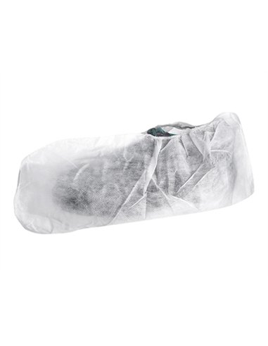 Surchaussure coldis sr22 blanche polypropylene boite 50 paires soit 100 unites.