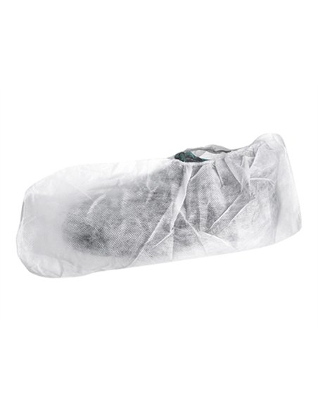Surchaussure coldis sr22 blanche polypropylene boite 50 paires soit 100 unites.