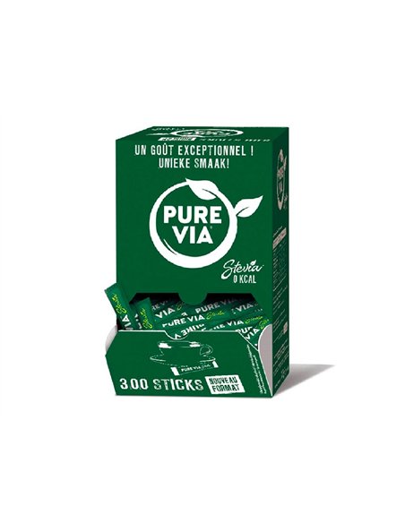 Sucre en poudre purevia stick poudre stevia /300.