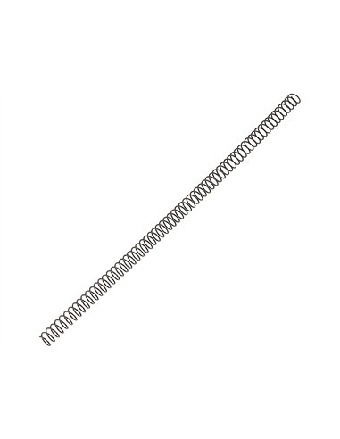 Spirale q-connect métallique relieur pas 5:1 80f calibre 1mm diamètre 12mm coloris noir boîte 200 unités.