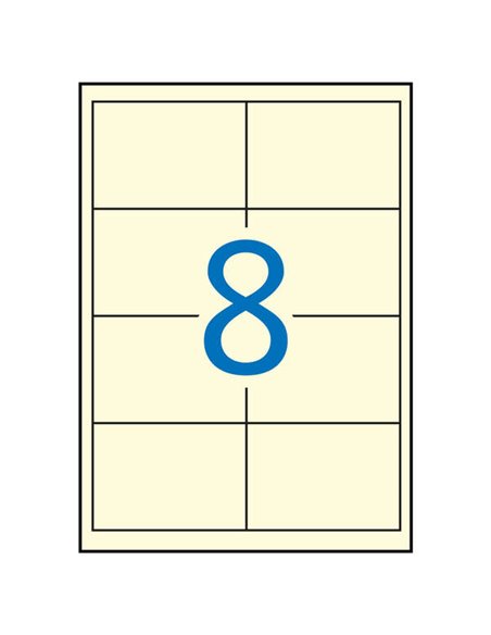 Lot de 100 enveloppes Apli pour documents - Adhésif au dos - Texte en 3 langues - Imperméable et résistant aux intempéries