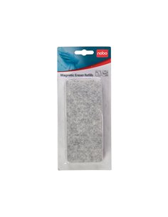 Recharge brosse effaceur nobo tableau blanc ergonomique magnétique jeu 10 recharges. 2