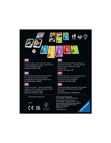 Jeu de societe push ravensburger.