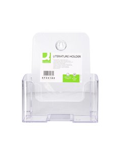 Porte-revues q-connect présentation magazines revues fronton présentation arrière 1 compartiment format a5. 2