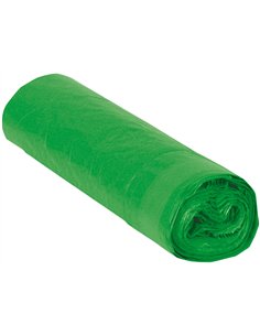 Sac poubelle industriel 85x105cm calibre 110 capacité 100l coloris vert rouleau 10 unités. 2