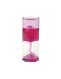 Sablier liquide eduplay sablier dome de lave liquide gelatineux rose duration 7 minutes coloris aleatoire.