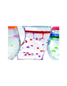 Sablier liquide davinci sablei sensoriel forme s 1 minute et 10 secondes coloris assortis. 2