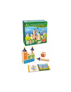 Logique reflexion smart chateeau logix construction avec blocs et tours 4 blocs en bois 3 tours 1 livret 48.