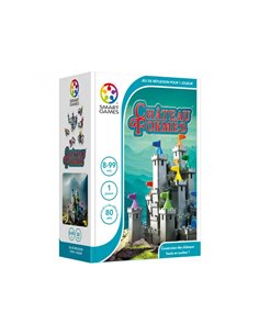 Logique reflexion smart chateau formes empilation des niveaux 80 defis 9 pieces chateau 3d 1 joueur.