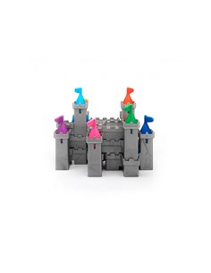 Logique reflexion smart chateau formes empilation des niveaux 80 defis 9 pieces chateau 3d 1 joueur. 2