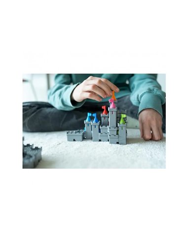 Logique reflexion smart chateau formes empilation des niveaux 80 defis 9 pieces chateau 3d 1 joueur.