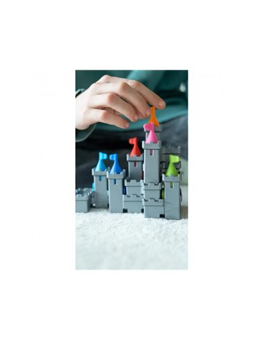 Logique reflexion smart chateau formes empilation des niveaux 80 defis 9 pieces chateau 3d 1 joueur.