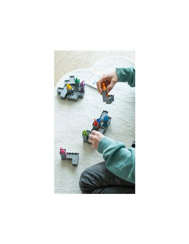 Logique reflexion smart chateau formes empilation des niveaux 80 defis 9 pieces chateau 3d 1 joueur.
