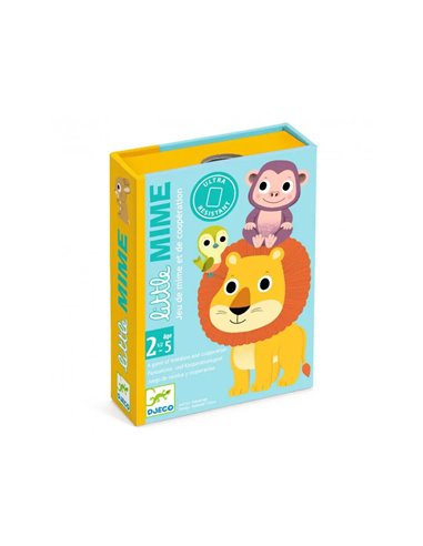 Jeu de devinettes little mime djeco.