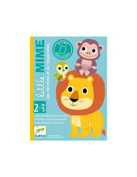 Jeu de devinettes little mime djeco.