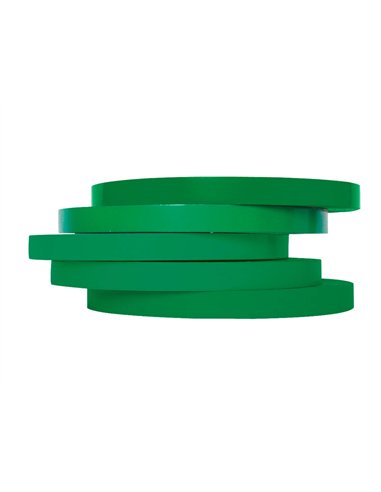 Ruban adhésif q-connect scelleuse sac 9mmx66m coloris vert.