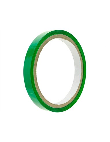 Ruban adhésif q-connect scelleuse sac 9mmx66m coloris vert.