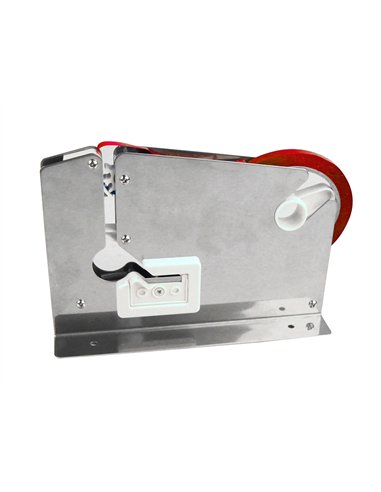 Ruban adhésif q-connect scelleuse sac 9mmx66m coloris rouge.