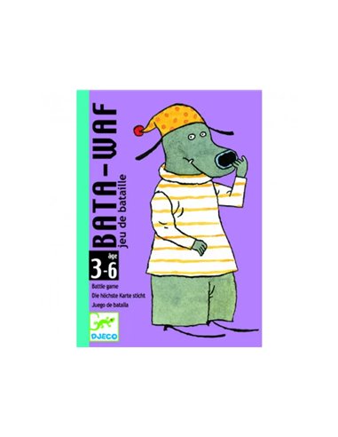 Jeu de bataille de 36 carters bata waf djeco.