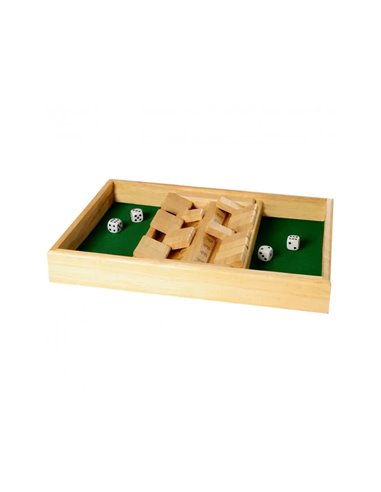 Jeu de d s culture club shut the box 2 joueurs.