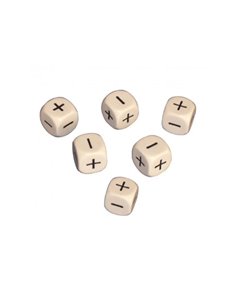 Jeu de 6 des culture club addition et soustraction 16 mm.