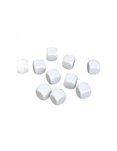 Jue de 10 des culture club neutres blancs 16 mm.