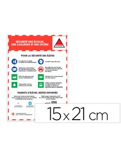 Panneau de signalisation vigipirate pvc signaletique biz scurit des coles collges et lyces avec.