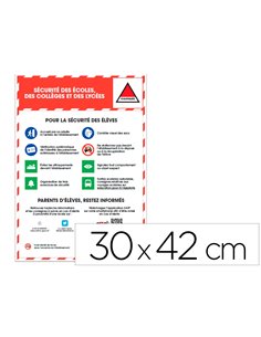 Panneau de signalisation vigipirate pvc signaletique biz scurit des coles collges et lyces avec.