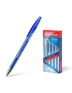 Stylo à encre gel Erichkrause R-301 Original - Pointe 0,5 mm - Trait 0,4 mm - Corps teinté translucide - Poignée profilée confor