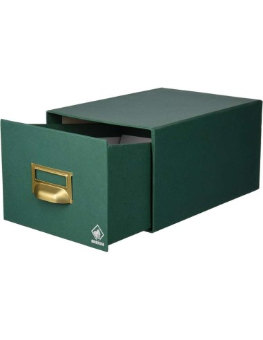 Classeur en carton Mariola recouvert de Geltex n° 3 pour 500 classeurs - Dimensions 180 x 125 x 250 mm - Résistant et durable - 