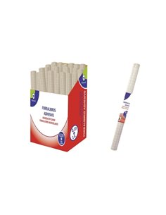 Rouleau de polypropylène Bismark 1,5 x 0,33 m - Autocollant - Grille de précision - Transparent